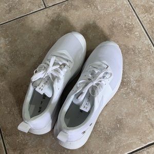 Under Armour White Athletic Shoes